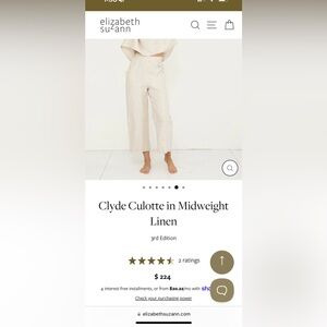 Women’s linen pants